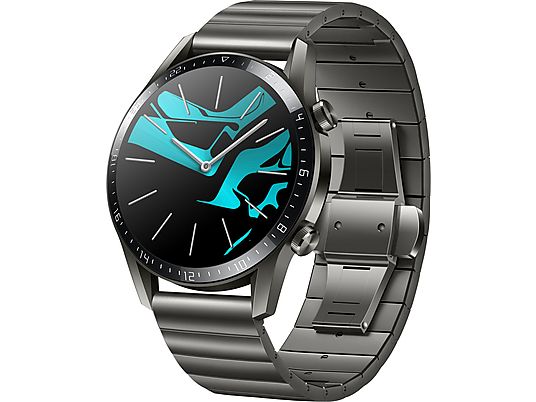 HUAWEI WATCH GT 2 46MM B19B ELITE/TITANIUM GREY Smartwatch Metall, 140-210 mm, Titan HUAWEI WATCH GT 2 46MM B19B ELITE/TITANIUM GREY Smartwatch Metall, 140-210 mm, Titan